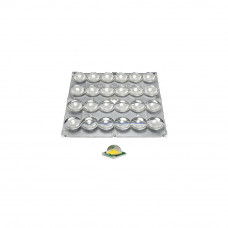 Блок линз 24B70-M120х120 (70°, 24x LED)