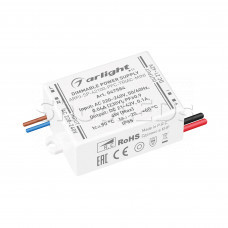 Блок питания ARPJ-SP-42100-PFC-TRIAC-MINI (4W, 21-42V, 100mA) (Arlight, IP65 Пластик, 5 лет)